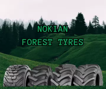 Шини NOKIAN - Лісове господарство