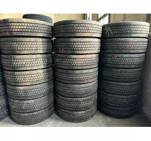 Бу шина 275/70R22.5 Bridgestone на линивец Бу шина 275/70R22.5 Bridgestone на линивец